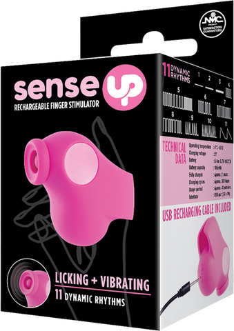 Rechargeable Finger Stimulator (Pink) – USB Rechargeable with 11 Dynamic Rhythms > Vibrators > Finger Vibrators