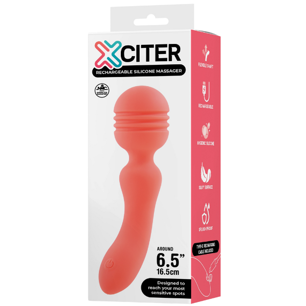 Exciter Rechargeable Silicone Massager – Rechargeable Silicone Massager > Sex Toys > Mini Massagers