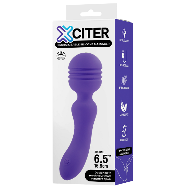 Exciter Rechargeable Silicone Massager – Rechargeable Silicone Massager > Sex Toys > Mini Massagers