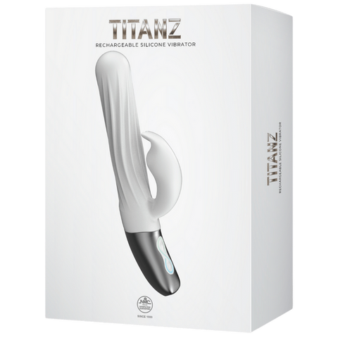 Thrusting Rabbit Rechargeable Silicone Vibrator – 13cm Insertable Length Rabbit Vibrator > Vibrators > Ladies > Rabbit