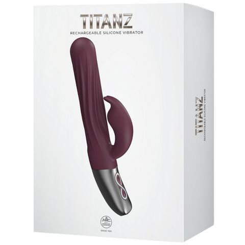 Thrusting Rabbit Rechargeable Silicone Vibrator – 13cm Insertable Length Rabbit Vibrator > Vibrators > Ladies > Rabbit