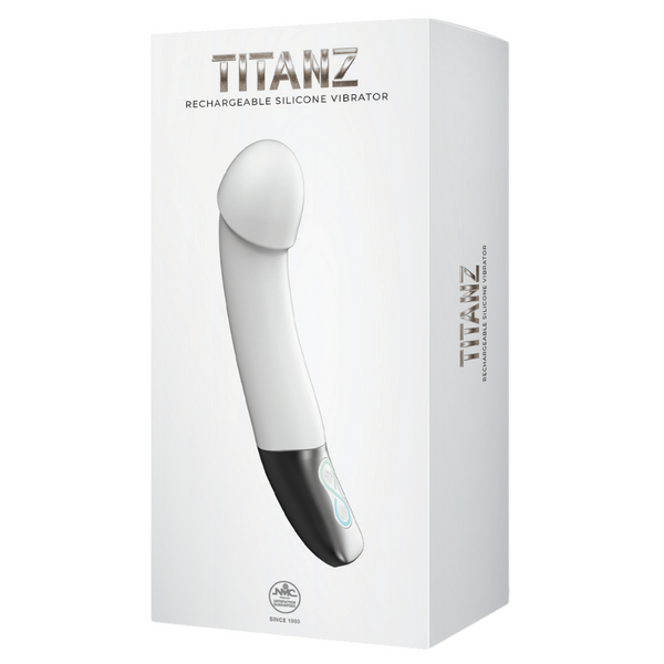 Rechargeable Silicone Vibrator (White) – Bendable Shaft 5.5 Inch Insertable Length Vibrator > Vibrators > Standard Vibrators