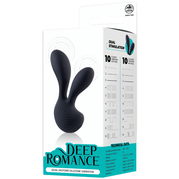 Dual Motors Silicone Vibrator – Splash Proof 4.7 Inch Rechargeable Vibrator > Vibrators > Unconventional
