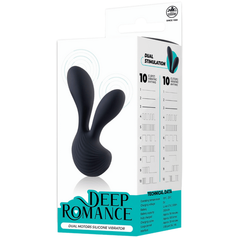 Dual Motors Silicone Vibrator – Splash Proof 4.7 Inch Rechargeable Vibrator > Vibrators > Unconventional