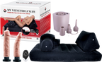 Premium Inflatable Bed with Velvet Surface and 2 Silicone Vibrators – Remote-Controlled Bed Set > Sex Toys > Sex Positioners
