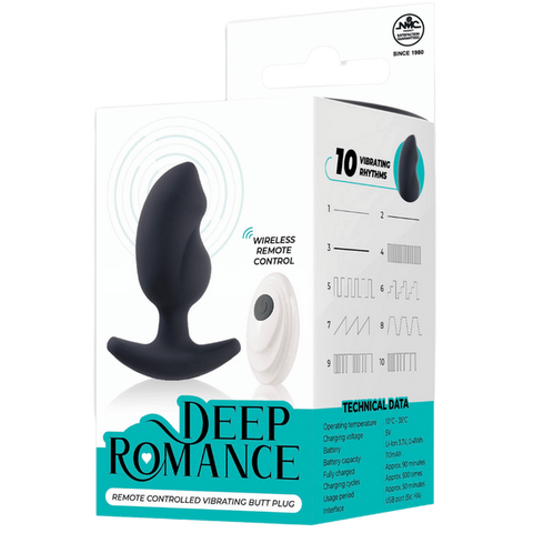 Remote Controlled Vibrating Butt Plug – Wireless Splash-Proof 3.7 Inch Butt Plug > Anal Range > Vibrating Butt Plugs
