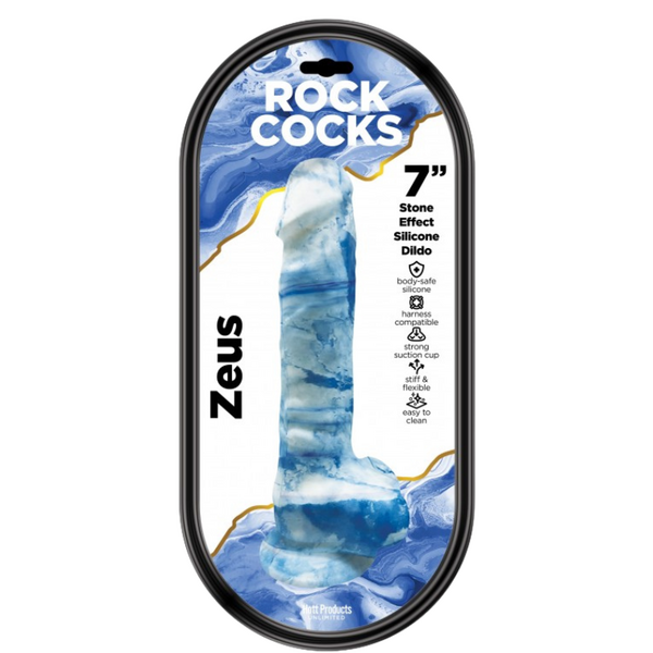Rock Cocks Zeus – 7 Inch Textured Silicone Dildo > Dildos > Other Dildos
