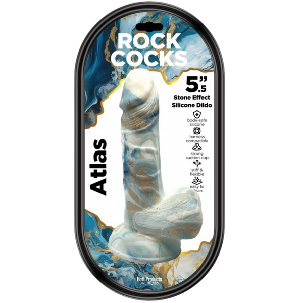 Rock Cocks Atlas – Textured 5.5 Inch Dildo > Dildos > Fantasy