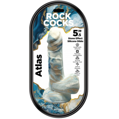Rock Cocks Atlas – Textured 5.5 Inch Dildo > Dildos > Fantasy