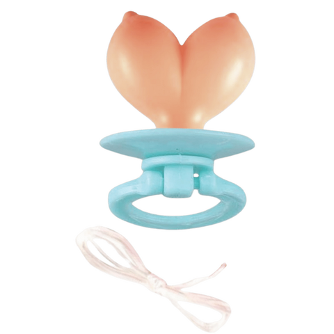 Boobie Pacifier – Elastic Wristband Novelty Adult Pacifier for Parties and Entertainment > Novelties > Gag Gifts