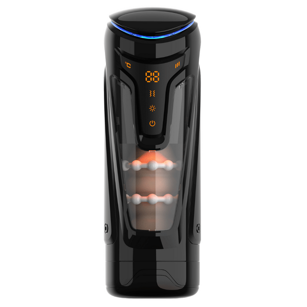 Warrior Heartbeat Nexus Ecstasy – Heated Thrusting Male Masturbator with Vibrations > Sex Toys For Men > Masturbators > Vibrating