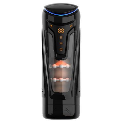Warrior Heartbeat Nexus Ecstasy – Heated Thrusting Male Masturbator with Vibrations > Sex Toys For Men > Masturbators > Vibrating