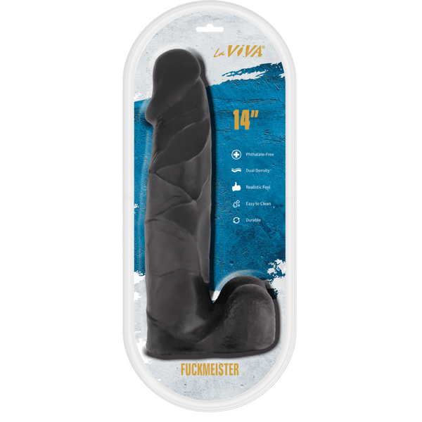 Fuckmiester 14 Inch Realistic Large Straight Dildo > Dildos > Oversized Toys