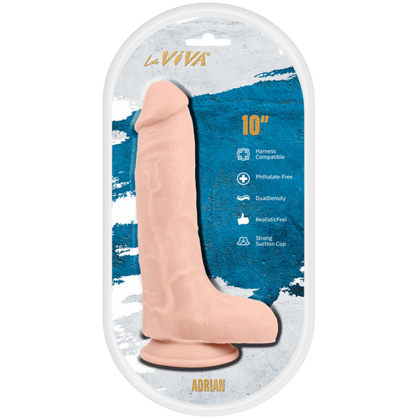 Aussie Dongs Adrian 10 Inch Silicone Phallus Dildo > Dildos > Large Dildos