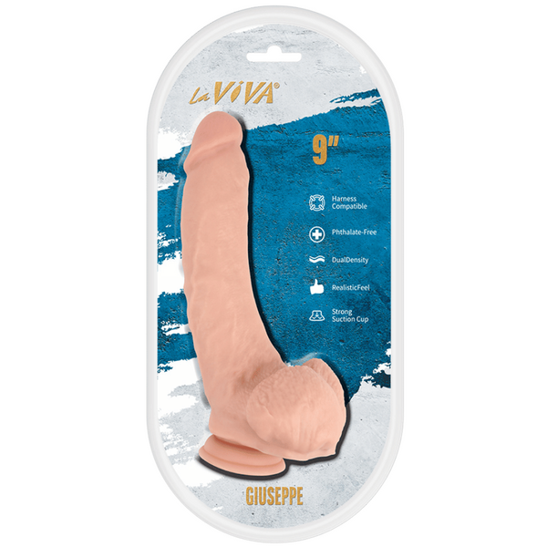 Giuseppe 9 Inch Dildo > Dildos > Realistic Dildos