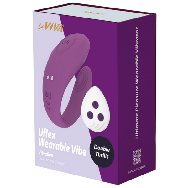 Remote U-flex Wearable Vibration Device > Sex Toys > Remote Control Toys