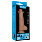 Power Basics 9 Inch Vibrating Dildo – Realistic Design Dildo > Vibrators > Realistic Vibrators