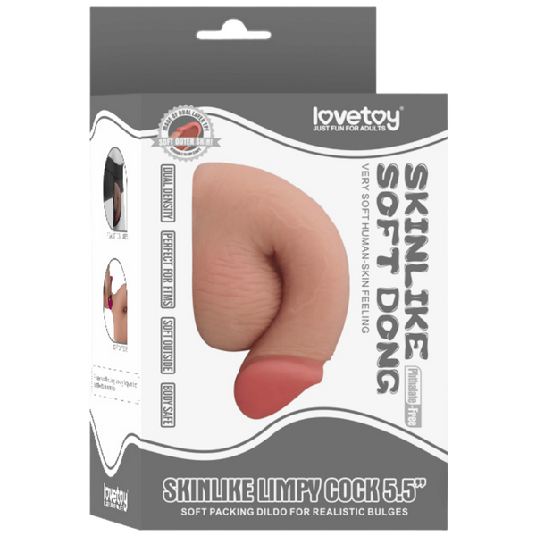 Realistic Skinlike Floppy Male Packing Cock - 5.5 Inch > Gender > Packers