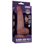 Sliding Skin Pro Dual Layer Silicone Dong 8 Inch – Medical-Grade Dual-Density Silicone Dong > Dildos > Realistic Dildos