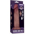 Sliding Skin Pro Dual Layer Silicone Dong 9 Inch – Advanced Medical-Grade Silicone Dong > Dildos > Realistic Dildos
