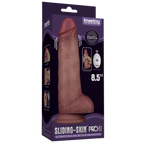 Vibrating Sliding Skin Pro II Silicone Dong 8.5 Inches – Waterproof Wireless Remote-Controlled Dong > Vibrators > Realistic Vibrators