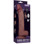 Sliding Skin Pro II Silicone Dong 10 Inch – Realistic Dual-Density Silicone Dong > Dildos > Large Dildos