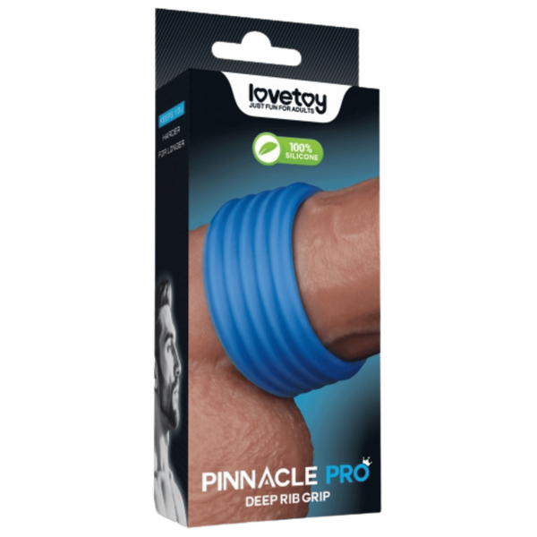 Deep Rib Grip Ring – Silicone Stretch Grip Ring > Cock Ring > Single