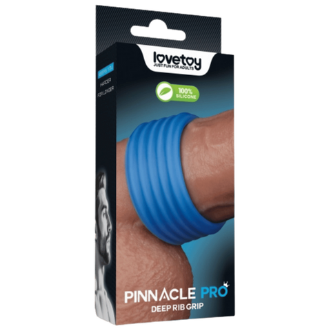 Deep Rib Grip Ring – Silicone Stretch Grip Ring > Cock Ring > Single