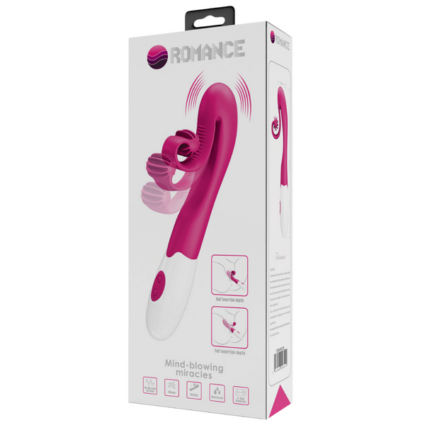 Rechargeable Tatianna (Pink) – Ergonomic Silicone Vibrator with 30 Modes > Vibrators > Unconventional
