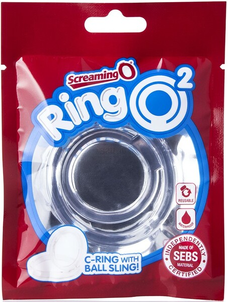 Screaming O RingO 2 – Waterproof Stretchy Silicone Dual Cock and Ball Ring > Cock Ring > Single