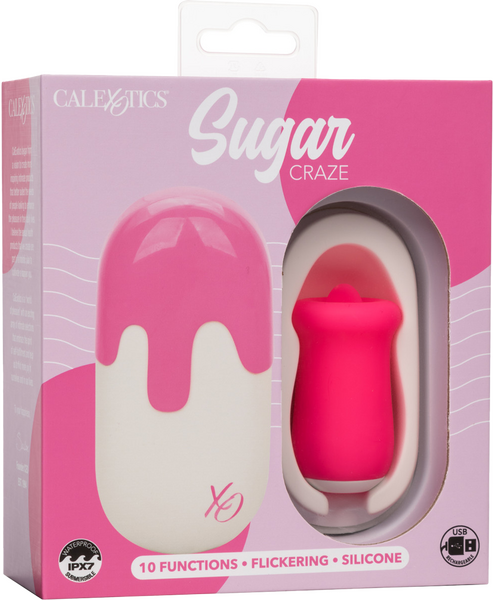 Sugar Craze – Flickering Tongue Stimulator with Travel Case Compact Vibrator > Vibrators > Ladies > Clitoral Vibrators and Stimulators