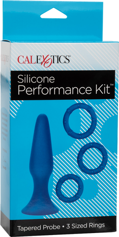 Posh Silicone Performance Kit – Body-Safe Silicone Erection Rings and Anal Toy Set > Anal Range > Butt Plug Kits