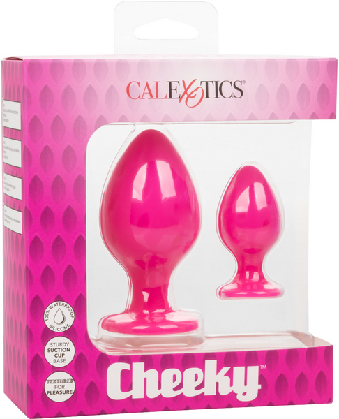 Cheeky Butt Plug Duo (Pink) – Playful Butt Plug Set > Anal Range > Butt Plug Kits