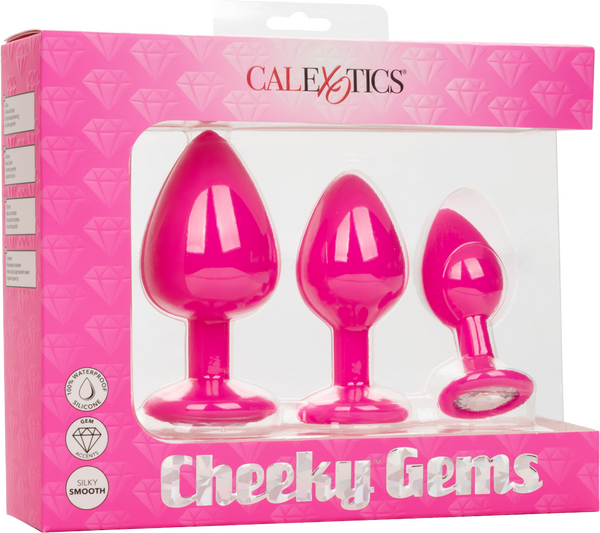 Cheeky Gems – Anal Training Kit with Three Graduated Anal Plugs > Anal Range > Butt Plug Kits