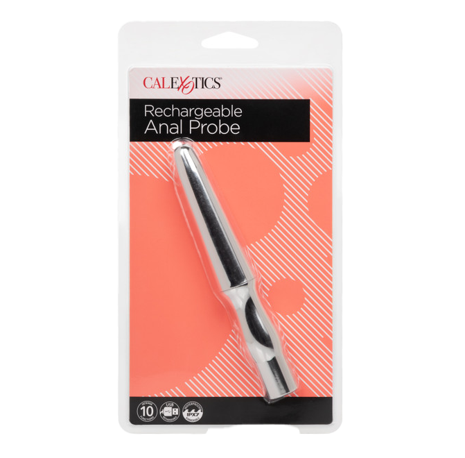 Rechargeable Anal Probe – Ultra-Powerful Tapered Vibrating Anal Probe with 10 Functions 5.5 Inch > Anal Range > Anal Probes