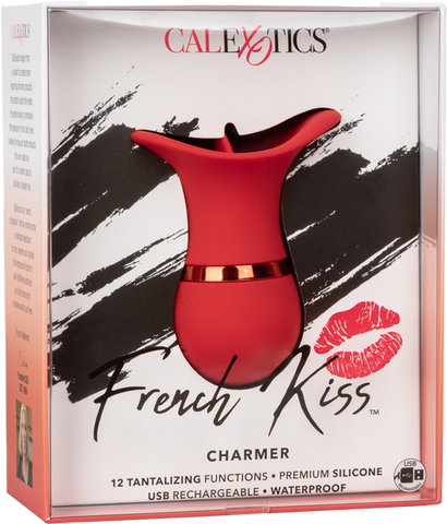 Tantalize French Kiss Charmer – Compact Flickering Tongue Teaser Vibrator > Vibrators > Ladies > Clitoral Vibrators and Stimulators