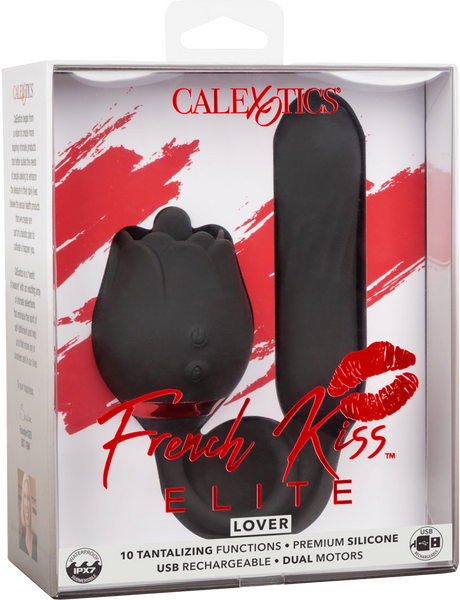 French Kiss Elite Lover – Vibrating and Rotating Bullet Teaser Vibrator with 10 Functions > Sex Toys For Ladies > Clitoral Vibrators and Stimulators
