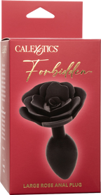 Forbidden Large Rose Anal Plug – Body-Safe Silicone Large Butt Plug > Anal Range > Butt Plugs