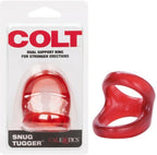 Colt Snug Tugger – Phthalate-Free Thermoplastic Rubber Double Cock Ring with Scrotum Support > Cock Ring > Sling