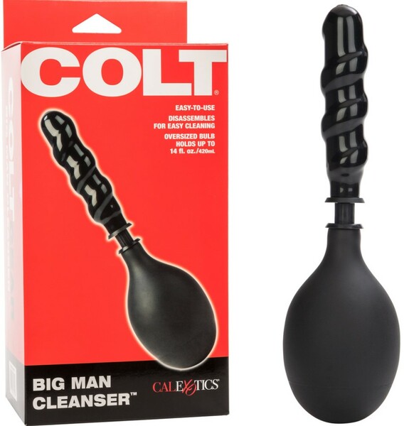 Colt Big Man Cleanser – Phthalate-Free Man-Sized Cleaner with Spiraled Probe > Essentials > Douches