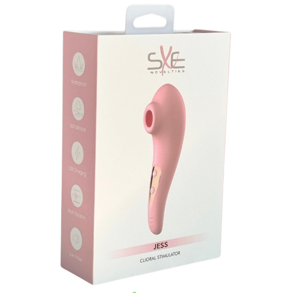 Jess Ergonomic Silicone Clitoral Stimulator Body Safe > Sex Toys For Ladies > Clitoral Vibrators and Stimulators