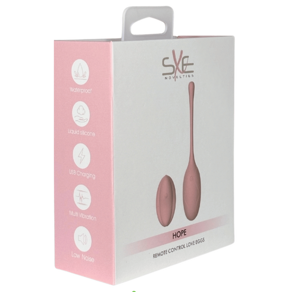 Hope Small Discreet Ergonomic Remote Control Vibrator > Sex Toys For Ladies > Vibrating Eggs