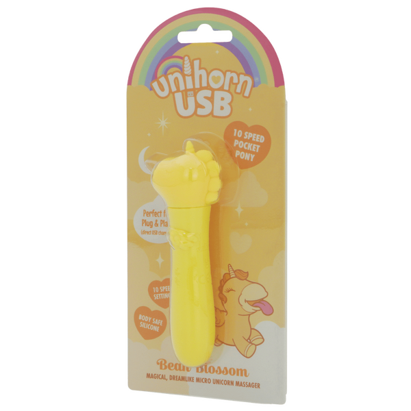 Unihorn USB Bullet – Rechargeable 10-Speed Silicone Vibrator > Vibrators > Ladies > Clitoral Vibrators and Stimulators