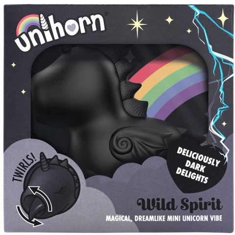 Wild Spirit The Lashing Tongue One – Mini Unicorn Vibrator with 10 Speeds and Motions > Vibrators > Ladies > Clitoral Vibrators and Stimulators
