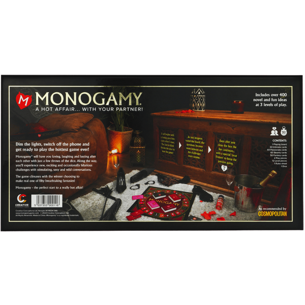 Monogamy Couples Board Game – Over 400 Seductive Ideas and Three Levels of Play > Novelties > Board Games