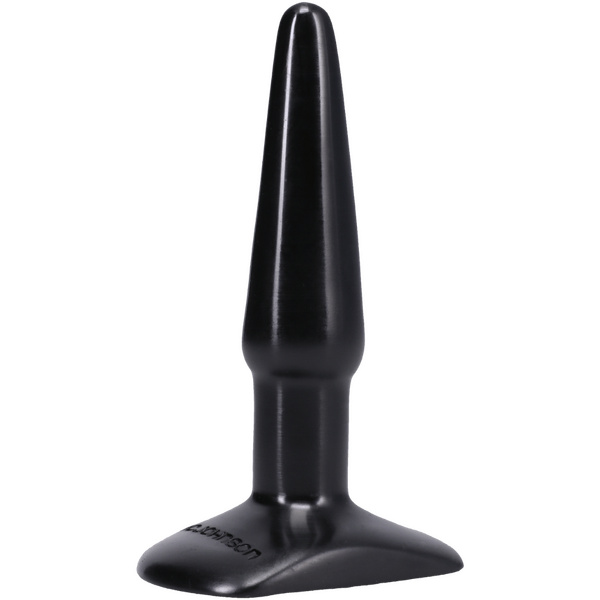 Classic Smooth Butt Plug Small Black > Anal Range > Butt Plugs
