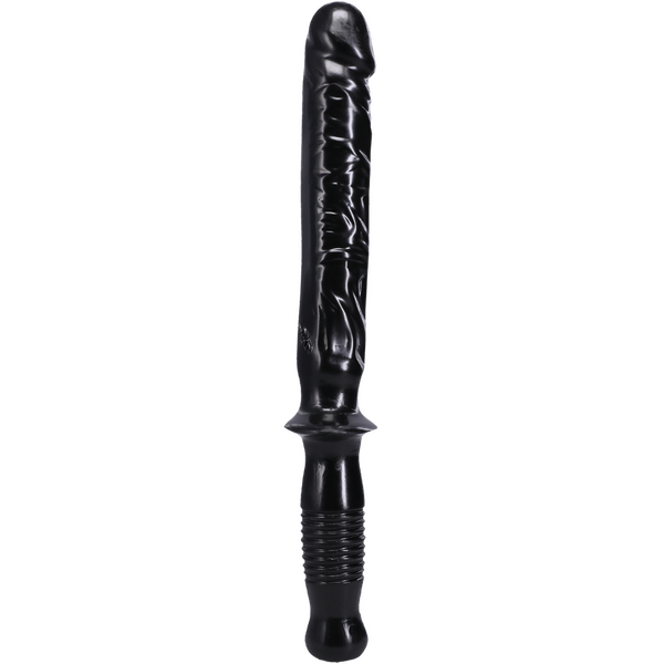 Doc Johnson The Classic Manhandler – Veined 14.5 Inch Vinyl Dildo Secondary image