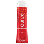Durex Strawberry Lube – 100ml Flavored Personal Lubricant One Size > Lube > Flavoured
