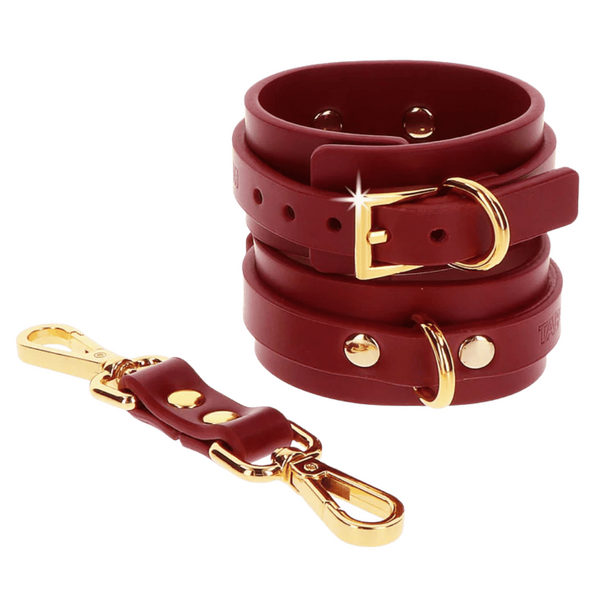 Taboom Wrist Cuffs – Luxury BDSM Restraint Accessories Secondary image
