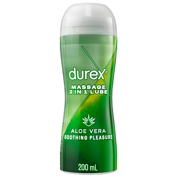 Durex Play 2in1 Aloe Vera Massage Gel – 200ml Massage Lubricant Secondary image
